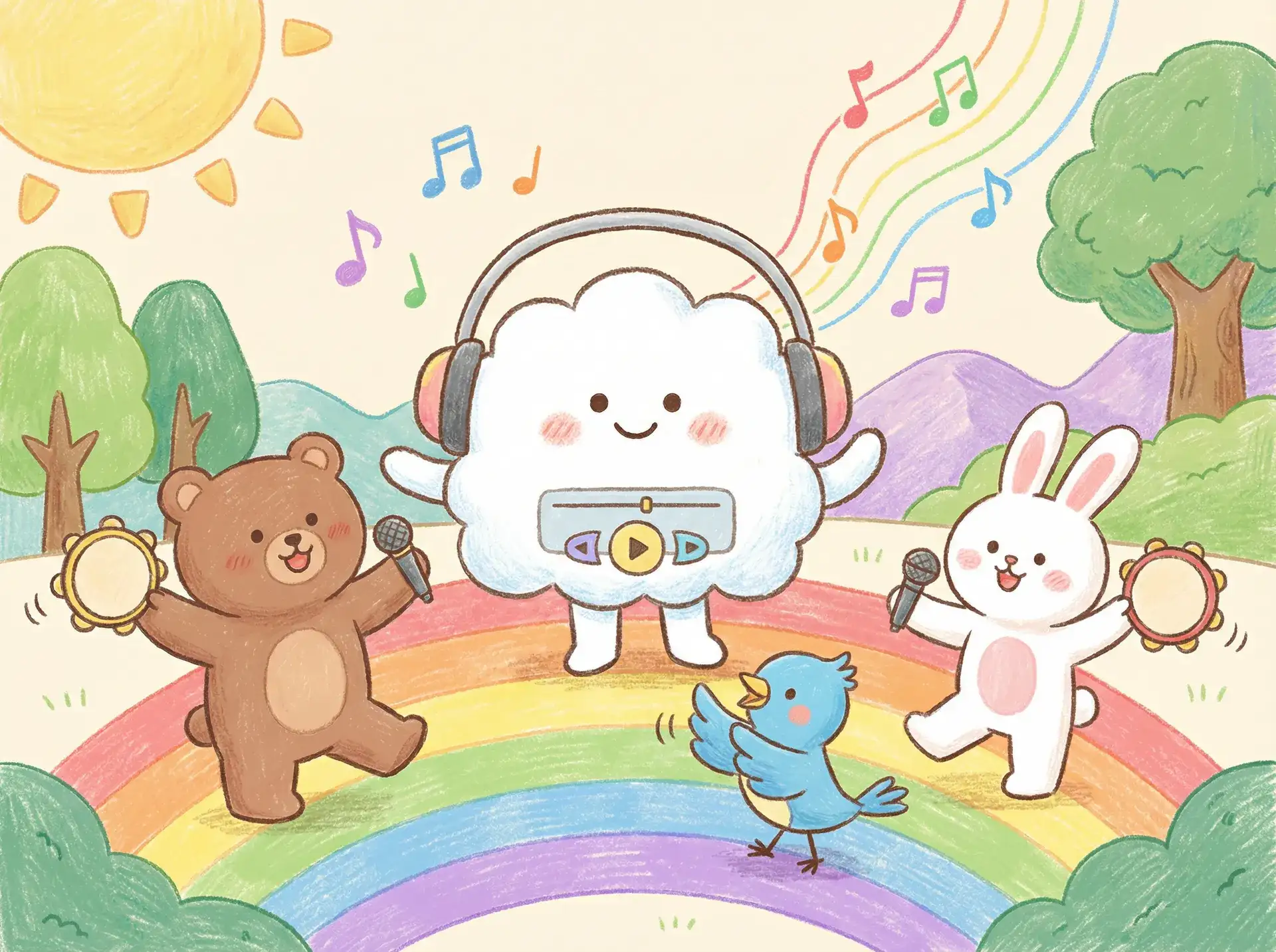 小朋友的音乐绘画 - 快猫成年app破解版 艺术启蒙